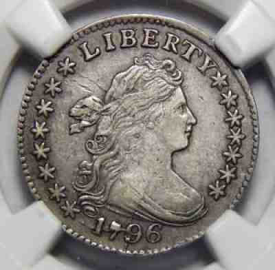 1796 NGC AU50 DRAPED BUST DIME