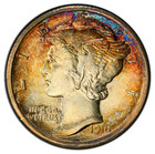 1916-D 10C Mercury Dime PCGS AU58