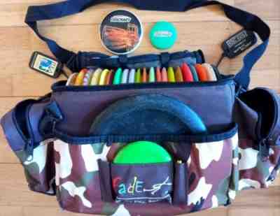 22 Discraft Disc Golf Lot With Fade Bag Ace Race Hawk Force Pulse Glide Stalker