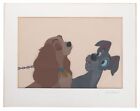 LADY and the TRAMP Disney Disneyland Art Corner Production Animation Cel 1955