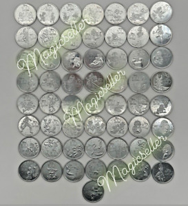 Disney 100 Years Medallion Coins Complete Full Set 61