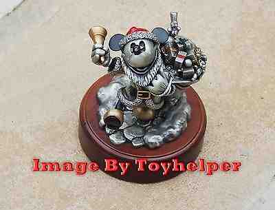 Disney Christmas Ringing in the Millennium Figurine Hudson Creek Pewter RARE  