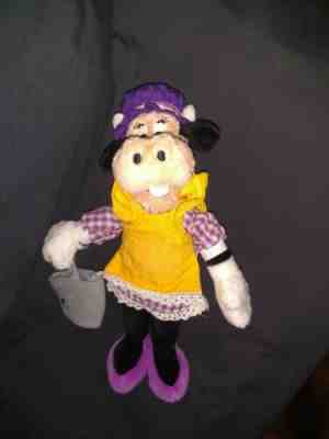 Disney 11" Plush Clarabelle Cow RARE