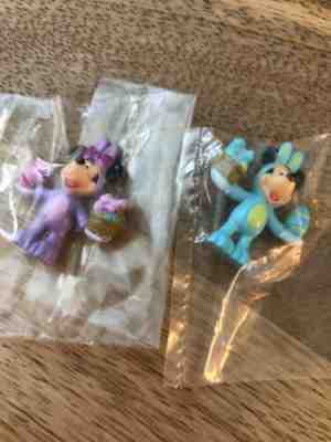 Disney Collector Packs Park Series 7 Easter Bunny Minnie + Mickey Figures NEW!