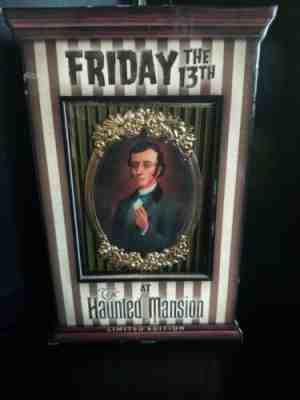 Haunted Mansion Disney Master Gracey Jumbo Pin from 2007 LE 750 Friday 13th