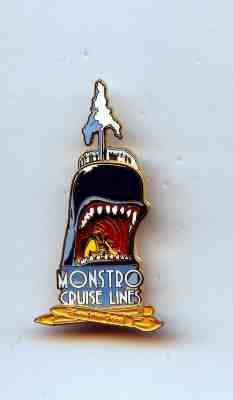 DCL Disney Cruise Line Artist Choice Villain Monstro Whale Pinocchio LE 500 Pin