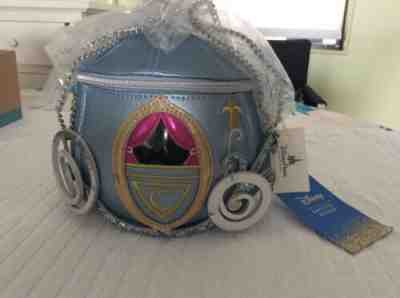 DANIELLE NICOLE DISNEY CINDERELLA PUMPKIN COACH/CARRIAGE PURSE/BAG LAST ...