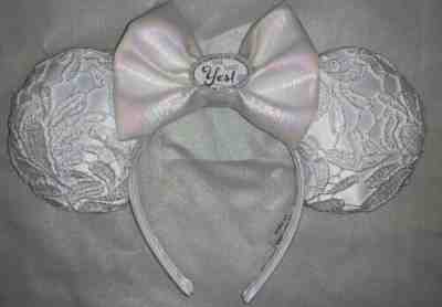 Disney Mickey Custom Minnie Engagement Ears