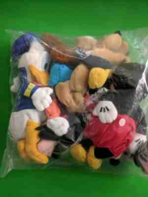 DISNEY PLUSH- FAB 5 set- In Original sealed bag