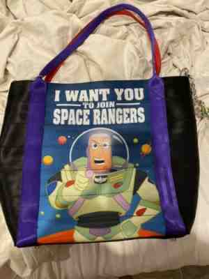 Disney Harveys Toy Story Buzz & Woody Double Sided Poster Tote Handbag NWT