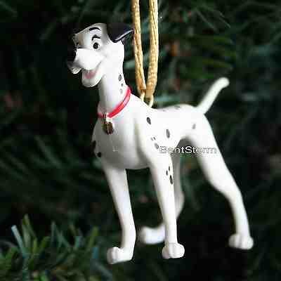 NEW Disney 101 DALMATIANS PONGO DAD DOG on all fours Christmas Ornament PVC 