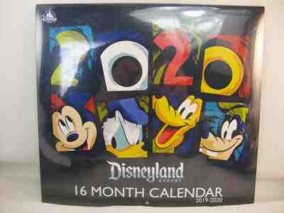 Disney 16 MONTH Calendar for 2020 DISNEYLAND and CALIFORNIA ADVENTURE