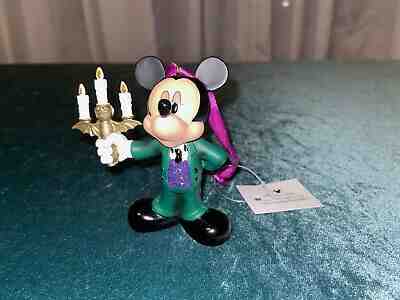 Disney Haunted Mansion Host Mickey Mouse as Cast Member Christmas Ornament