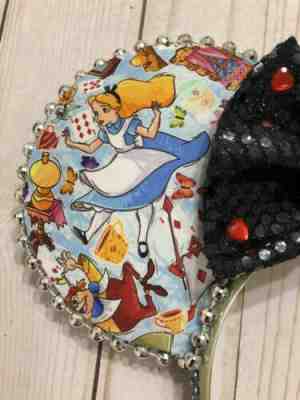 Alice in Wonderland Disney Minnie Ears Handmade Headband