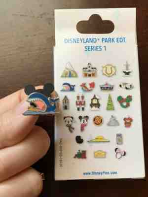 2019 Disneyland Tiny Kingdom Series 1- Monstro Whale Pinocchio Disney Pin
