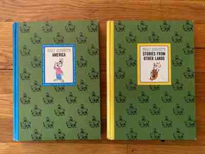 Vintage Walt Disney Book Lot: America 1965 BRER RABBIT Stories from Other Lands