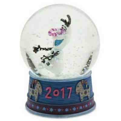 NEW Disney Store OLAF FROZEN ADVENTURE Snowglobe 2017 Snow Globe Movie Frozen