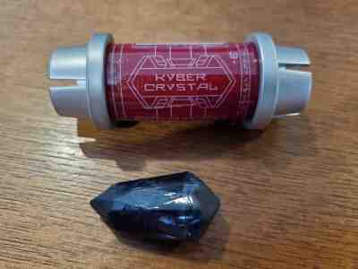 Disney World Disneyland Star Wars Galaxy's Edge Black Kyber Crystal - RARE, NEW!