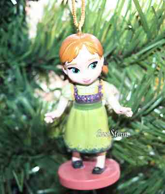 CUSTOM Disney Animators Frozen Princess Anna Toddler Christmas Ornament PVC 2017