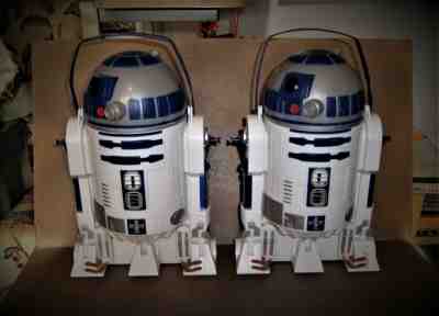 Star Wars R2-D2 Robot Popcorn Bucket Star Tours Disney Park Collectible Lot 2
