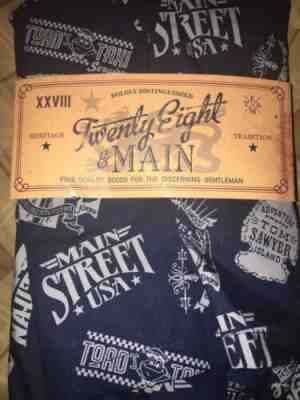 Disney Parks Men’s XXL Boxer Shorts 2-Pack Disneyland Main Street and Rides NEW