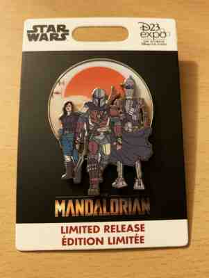 D23 EXPO 2019 STAR WARS MANDALORIAN pin DISNEY+ Dream Store limited release NEW
