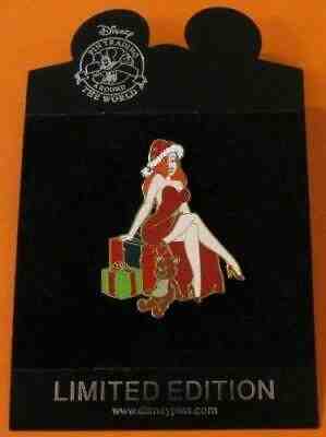 Disney Pin DS DisneyStore.com - Santa Claus Series -  Jessica Rabbit  LE 300