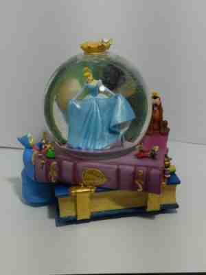 Disney Cinderella Musical Snowglobe Story Books Step Babes Fairy Godmother