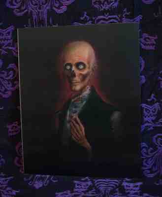 Master Gracey changing picture Disneyland Haunted Mansion Disney World Art Prop