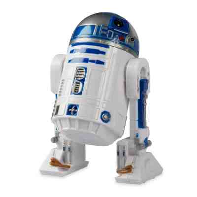 Star Wars R2-D2 COIN BANK w/ Sound R2 D2 Droid Robot Figurine Doll DISNEY STORE