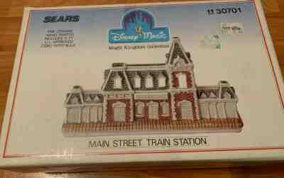 Sears Disney Magic Kingdom Collection Main Street Train Station #30701