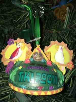 Disney Tiki Room Ear Hat Ornament NEW