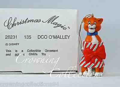 Grolier Thomas O'Malley The Aristocats Disney Ornament Christmas DCO Cat Omalley