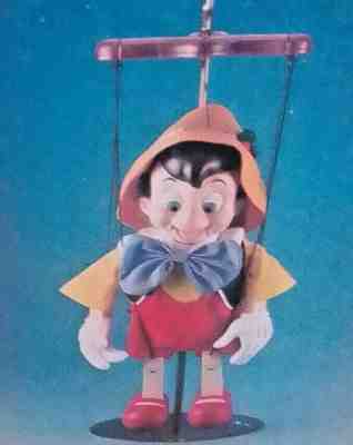 Telco Disney Pinocchio Animated Puppet Marionette 