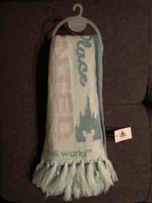 DISNEY PARKS MY HAPPY PLACE  ADULT SCARF  NEW WITH TAGS