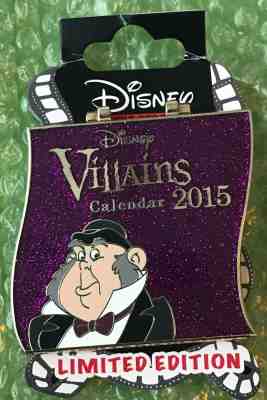Disney Pin DSF DSSH June 2015 Villains Calendar LE 400 Hinged Dr. Facilier