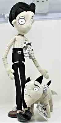 Disney Tim Burton Frankenweenie Victor and Sparky Plush New with Tags RETIRED