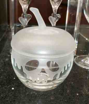New Disney Parks Arribas POISON APPLE Evil Queen Snow White Trinket Box Dish