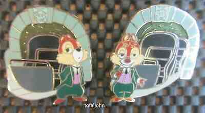 Disney WDI Haunted Mansion Mystery Doombuggy - Chip and Dale 2 Pins