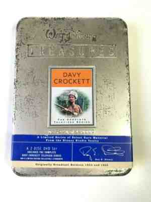Vintage Walt Disney Treasures Davy Crockett 2 Disc Set