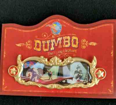 WDI Fantasyland Dumbo Gold Frame Panel 4 Dumbo Big Top LE 200 Disney Pin 96560