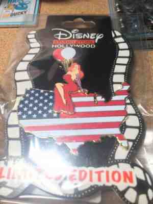 Disney DSSH Patriotic 4th of July USA Jessica Rabbit Pin LE 300 BRAND NEW