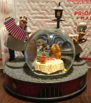 RARE Disney's The Lady & The Tramp Musical Dinner Romance Globe “Bella Notte”