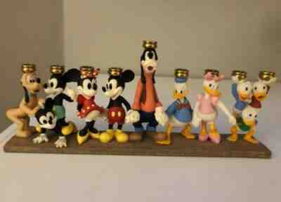 Rare Vintage Disney Chanukah Hanukkah Menorah Mickey and Friends (1995) 