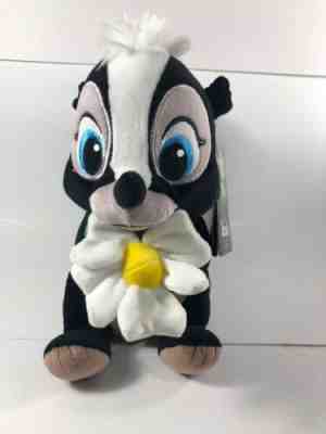 Disney Store Authentic USA Flower skunk from Bambi 9" plush toy stuffed animal