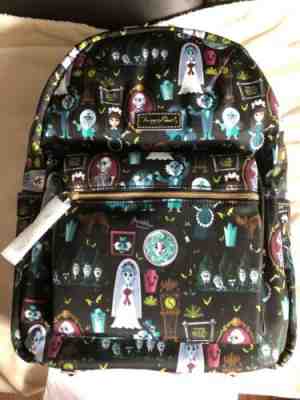 Disney Dooney Bourke Disney Haunted Mansion Backpack Back Pack Ghosts Leota NWT