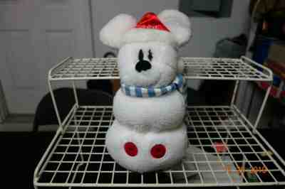 Mickey Mouse Snowman 12 Inch Plush 2001