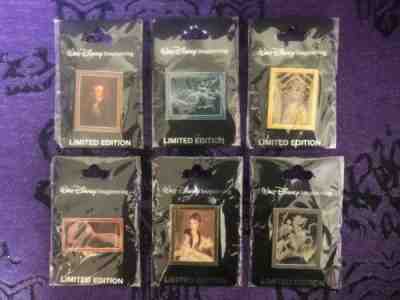 DISNEY HAUNTED MANSION WDI 6 PIN COMPLETE LENTICULAR SET MASTER GRACEY NOC 