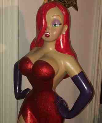 Life-Sized Jessica Rabbit Statue Display Walt Disney Roger Rabbit big fig RARE