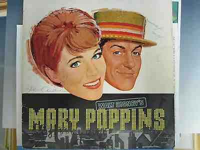 Walt Disney's Mary Poppins Premiere Program Signed By Cast Walt Disney Andrews